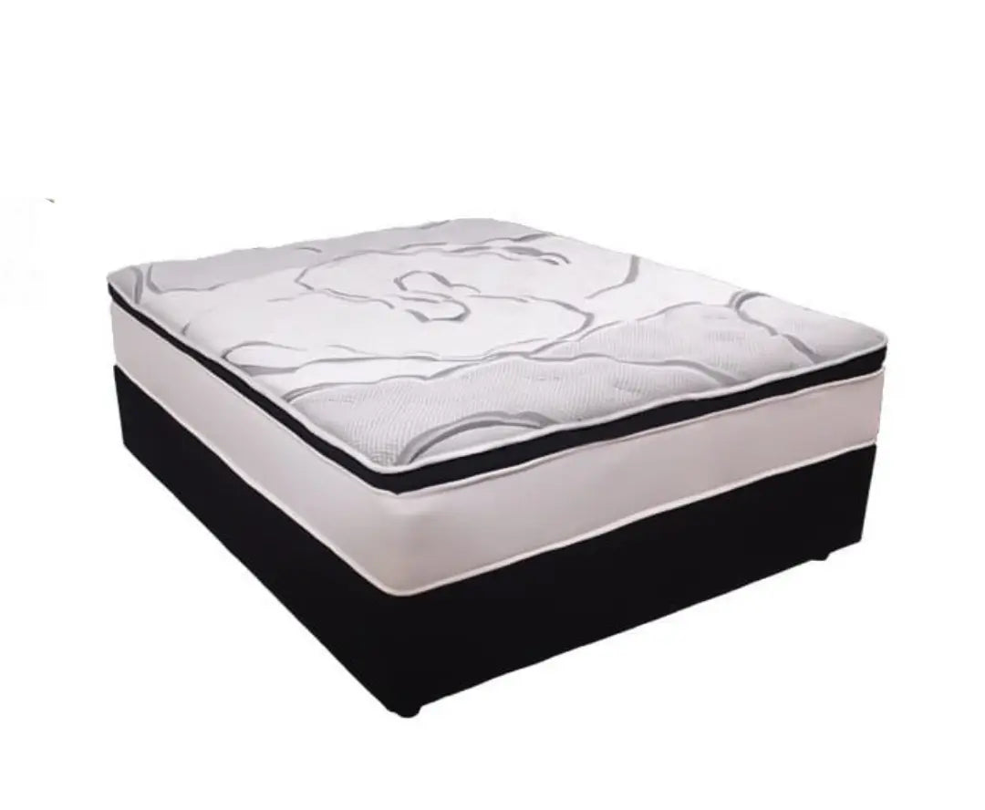 Premium Classic  Single Pillow Top Mattress and Base set